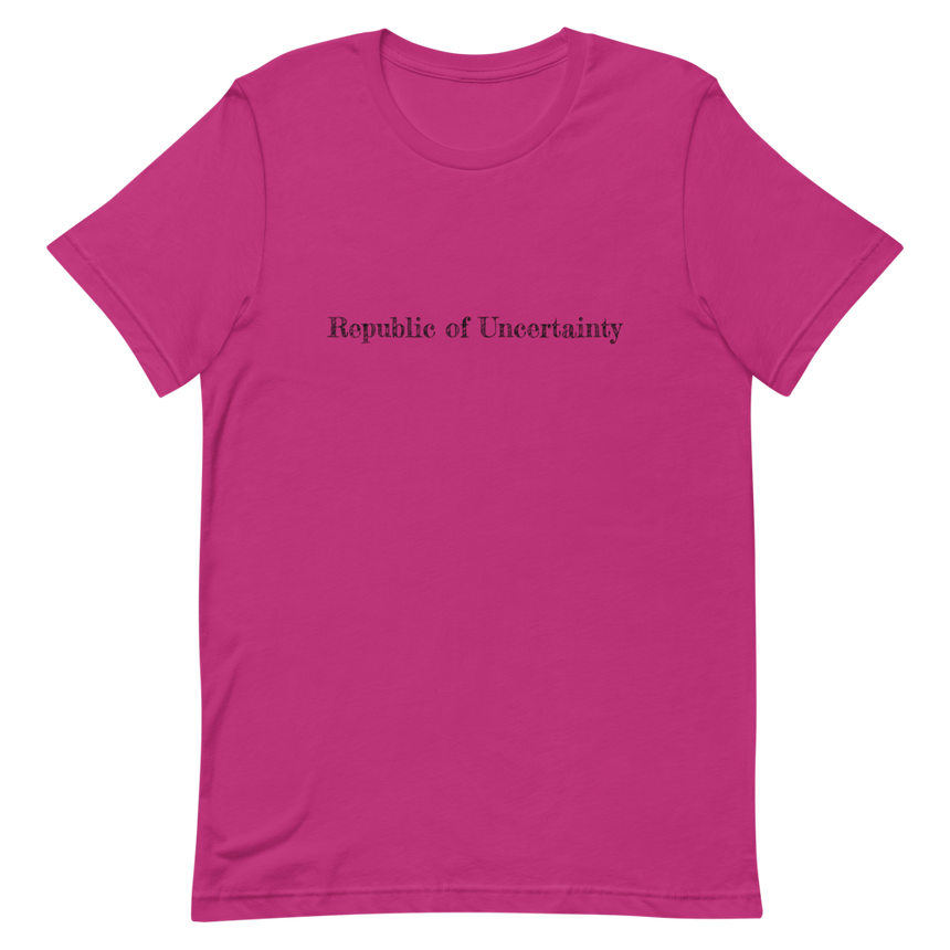 Republic of Uncertainty Unisex T-Shirt