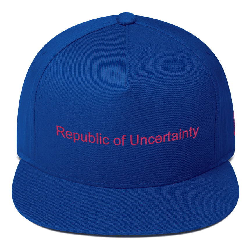 Republic of Uncertainty Flat Bill Cap