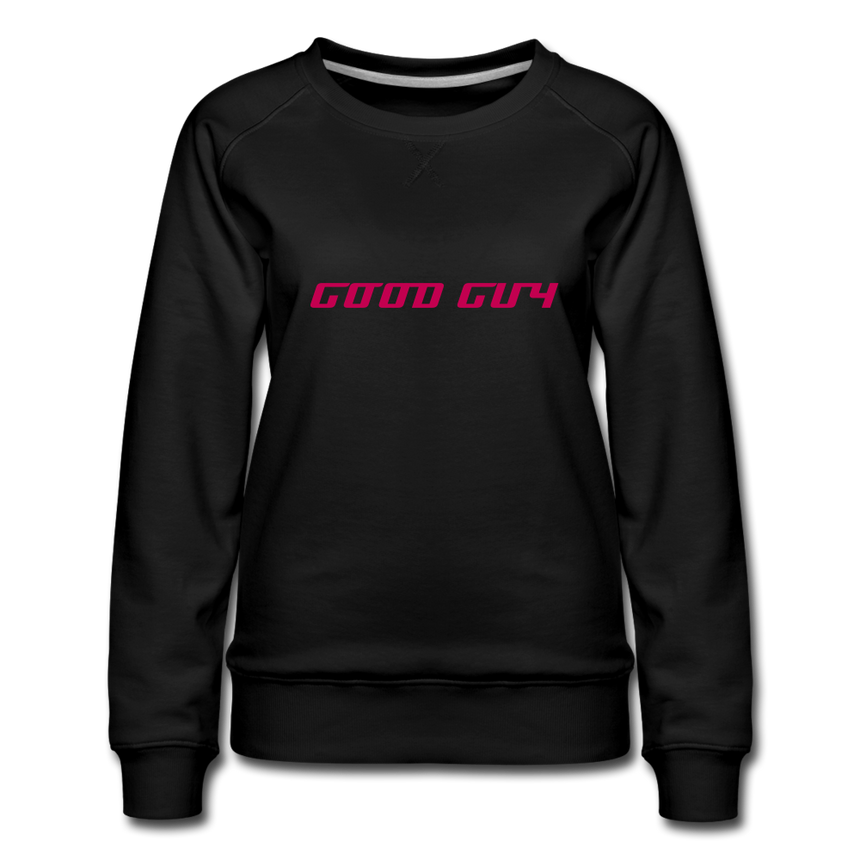 REP FUN Good Guy Bad Guy Women’s Premium Sweatshirt - black